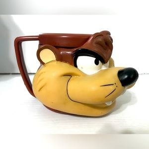 Warner Bros. 1993 Vintage Retro Taz plastic mug